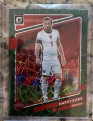 Harry Kane [Optic Green Velocity] Soccer Cards 2021 Panini Donruss Road to Qatar Prices