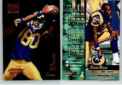 Isaac Bruce [Artist's Proof] Football Cards 1996 Zenith Prices
