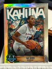 MJ Rice #TBK-23 Basketball Cards 2022 Bowman Chrome University The Big Kahuna Prices