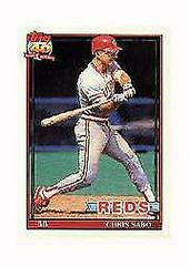 Chris Sabo #45 Baseball Cards 1991 Topps Micro Prices