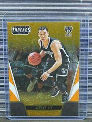 Jeremy Lin [Dazzle Orange] #6 Basketball Cards 2016 Panini Threads Prices