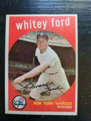 Whitey Ford Baseball Cards 1959 Topps Prices