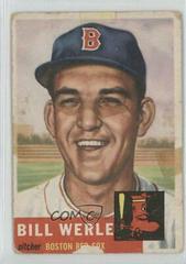 Bill Werle #170 Baseball Cards 1953 Topps Prices