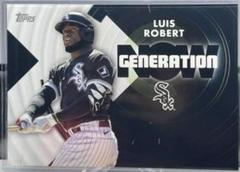 Luis Robert [5x7] #GN-10 Baseball Cards 2022 Topps Generation Now Prices