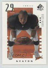 Curtis Keaton Football Cards 2000 SP Authentic Prices