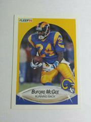 Buford McGee #42 Football Cards 1990 Fleer Prices