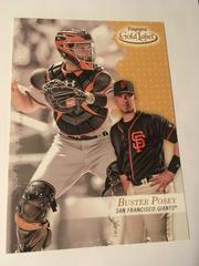 Buster Posey [Class 1 5x7 Gold] #10 Baseball Cards 2017 Topps Gold Label Prices