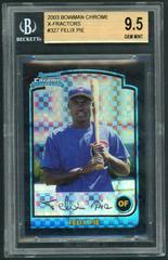 Felix Pie [Xfractor] #327 Baseball Cards 2003 Bowman Chrome Prices