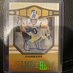 Cooper Kupp [Autograph] Football Cards 2022 Panini Donruss Champ is Here Prices