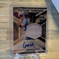 Curtis Mead Baseball Cards 2022 Panini Elite Extra Edition Future Threads Signatures Prices