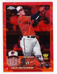 Adley Rutschman [Red Orange Lava Lamp] #USC1 Baseball Cards 2023 Topps Chrome Update Prices