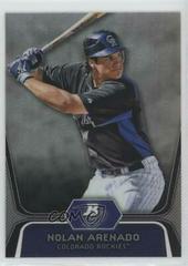 Nolan Arenado [Refractor] #BPP2 Baseball Cards 2012 Bowman Platinum Prospects Prices