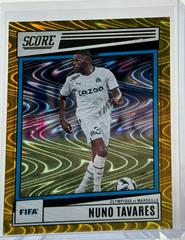 Nuno Tavares [Gold Swirl] Soccer Cards 2022 Panini Score FIFA Prices