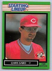 Chris Sabo Baseball Cards 1989 Kenner Starting Lineup Prices