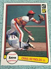 Craig Reynolds #344 Baseball Cards 1982 Donruss Prices