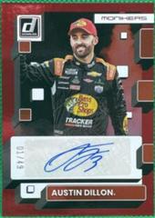 Austin Dillon [Red] #M-AD Racing Cards 2023 Panini Donruss NASCAR Monikers Autographs Prices