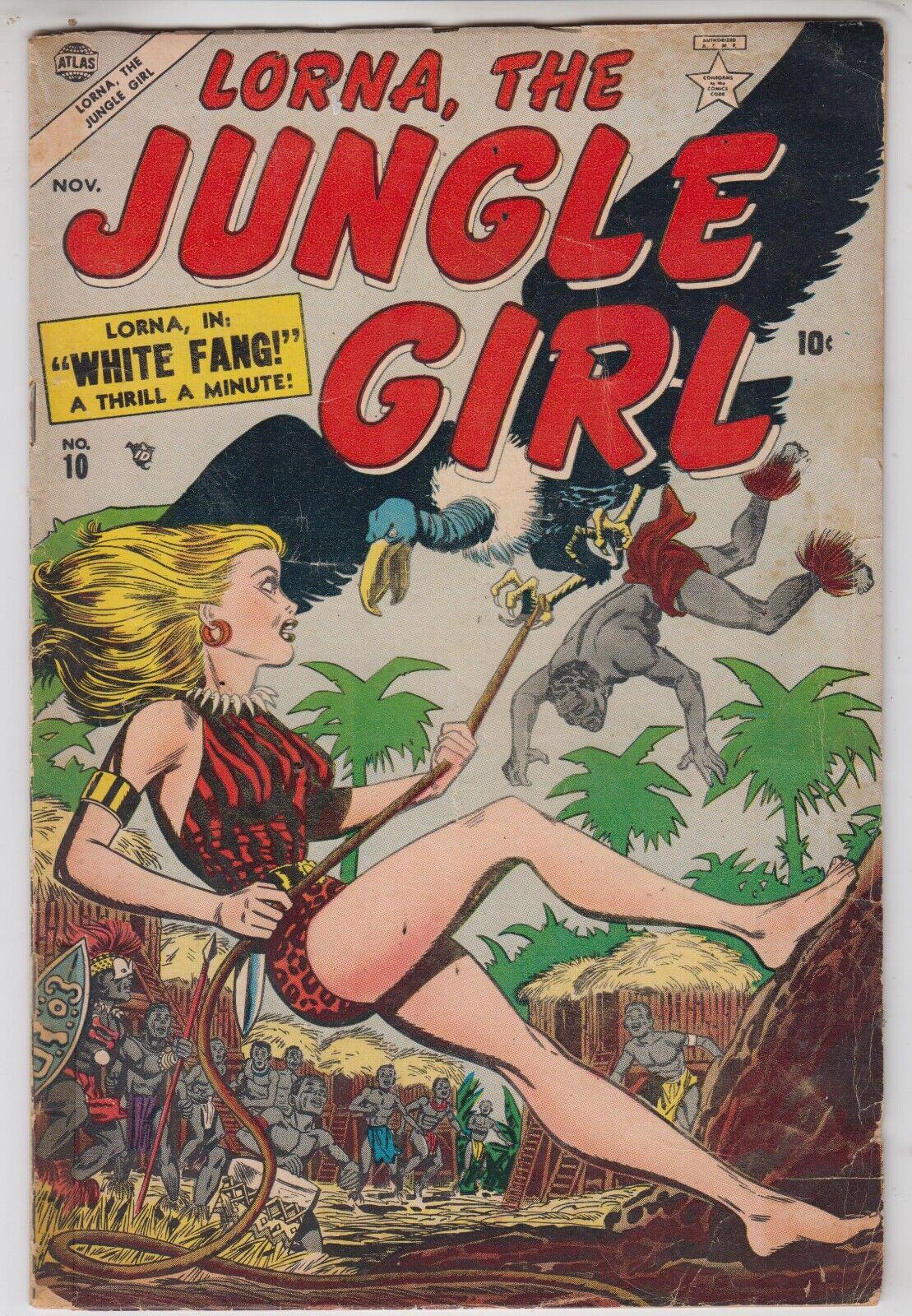 Lorna the Jungle Girl #10 (1954) Comic Books Lorna the Jungle Girl