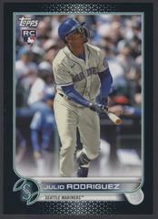 Julio Rodriguez [Mini Black] #US44 Baseball Cards 2022 Topps Update Prices