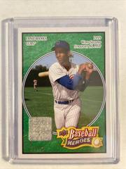 Ernie Banks [Jersey Charcoal] #41 Baseball Cards 2008 Upper Deck Baseball Heroes Prices
