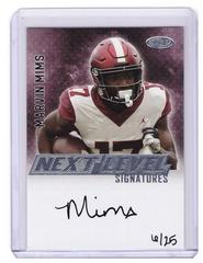 Marvin Mims #NLS-MM Football Cards 2023 Sage Next Level Signatures Prices