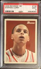 Stephen Curry Basketball Cards 2009 Bowman '48 Prices