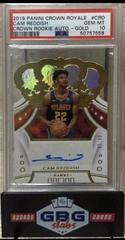 Cam Reddish [Gold] #CR-CRD Basketball Cards 2019 Panini Crown Royale Rookie Autographs Prices