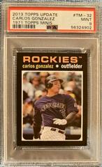 Carlos Gonzalez Baseball Cards 2013 Topps Update 1971 Minis Prices