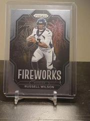 Russell Wilson #F-5 Football Cards 2022 Panini Prizm Fireworks Prices