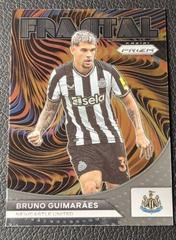 Bruno Guimaraes #4 Soccer Cards 2023 Panini Prizm Premier League Fractal Prices