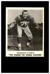 Jim Katcavage Football Cards 1963 Kahn's Wieners Prices