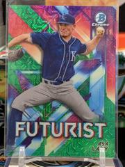 Asa Lacy [Green Refractor Mega Box Mojo] Baseball Cards 2021 Bowman Chrome Futurist Prices