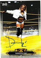 Dakota Kai [Silver] Wrestling Cards 2020 Topps WWE NXT Roster Autographs Prices