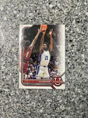 AJ Griffin #95 Basketball Cards 2021 Bowman University Prices