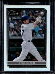 Seiya Suzuki [Holo Silver] #101 Baseball Cards 2022 Panini Three and Two Prices