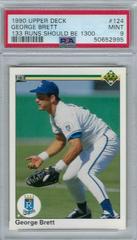 George Brett [Error 133 Runs Should Be 1300] Baseball Cards 1990 Upper Deck Prices
