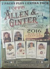 Blaster Box Baseball Cards 2016 Topps Allen & Ginter Prices