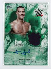Jason Jordan [Green] Wrestling Cards 2018 Topps WWE Undisputed Autograph Relic Prices