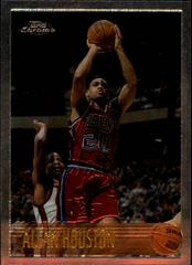 Allan Houston #28 Basketball Cards 1996 Topps Chrome Prices