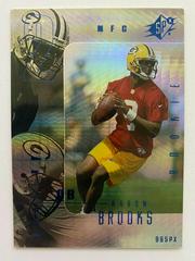 Aaron Brooks [Radiance] #106 Football Cards 1999 Spx Prices