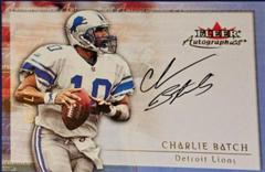 Charlie Batch [Gold] Football Cards 2000 Fleer Autographics Prices