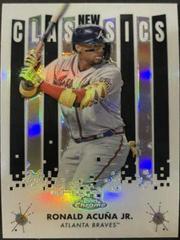 Ronald Acuna Jr. Baseball Cards 2022 Topps Chrome New Classics Prices