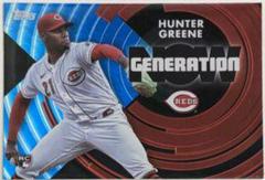 Hunter Greene [Blue] #GN-64 Baseball Cards 2022 Topps Update Generation Now Prices