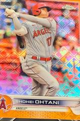 Shohei Ohtani [Orange] #1 Baseball Cards 2022 Topps Chrome Logofractor Prices