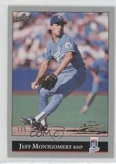 Jeff Montgomery #136 Baseball Cards 1992 Leaf Prices