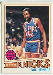 Earl Monroe Basketball Cards 1977 Topps Prices
