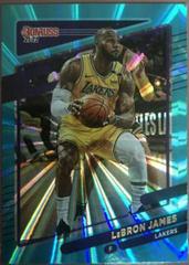 LeBron James [Teal Laser] #12 Basketball Cards 2021 Panini Donruss Prices