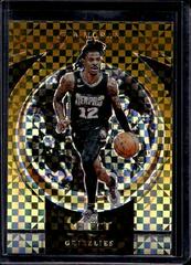 Ja Morant [Gold] #8 Basketball Cards 2022 Panini Select Certified Prices