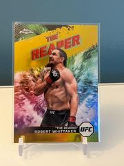 Robert Whittaker The Reaper [Gold Refractor] #AKA-7 Ufc Cards 2024 Topps Chrome UFC AKA Prices