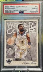 Kyrie Irving [Sapphire] #10 Basketball Cards 2022 Panini Court Kings Water Color Prices