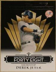 Derek Jeter [Hits 103 Black] #57 Baseball Cards 2008 Topps Moments & Milestones Prices
